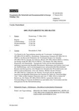Journal der 1093. Plenarsitzung des Ständigen Rates 