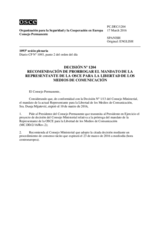 Decisión Nº 1204 del Consejo Permanente