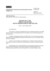 Beschluss Nr. 1206 des Ständigen Rates