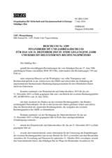 Beschluss Nr. 1209 des Ständigen Rates