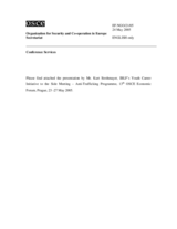 Presentation by Mr. Kurt Strohmayer, IBLF's Youth Career Initiative