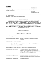 Decisione N.1081 del Consiglio permanente