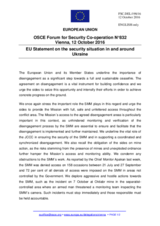 Statement by the Slovak EU Presidency on the situation in and around Ukraine