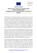 Statement by the Slovak EU Presidency on the situation in and around Ukraine