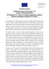 Statement by the Slovak EU Presidency on the Russia’s ongoing aggression against Ukraine and illegal occupation of Crimea