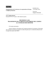 Decisione N.1224 del Consiglio permanente