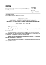 Permanent Council Decision No. 890 (it)