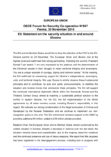 Statement by the Slovak EU Presidency on the situation in and around Ukraine