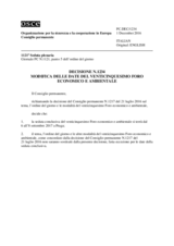 Decisione N.1234 del Consiglio permanente