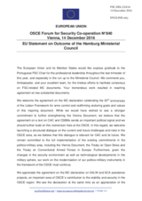 Statement by the Slovak EU Presidency on the outcome of the 2016 OSCE Ministerial Council