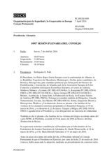 Diario de la 1095ª Sesión plenaria del Consejo Permanente 