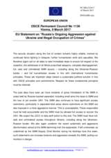 Statement by the Maltese EU Presidency on the situation in and around Ukraineon the Russia’s ongoing aggression against Ukraine and illegal occupation of Crimea
