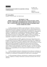 Décision No 1106 du Conseil permanent